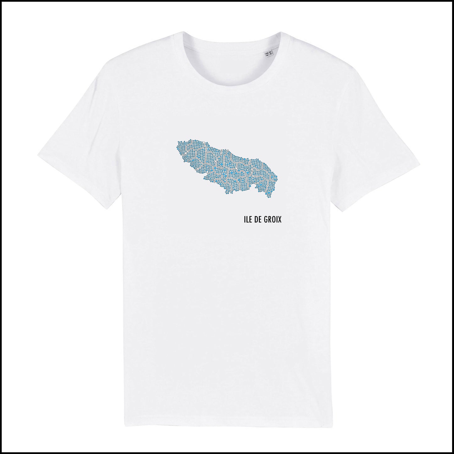 T-SHIRT GROIX BLEU / NOM