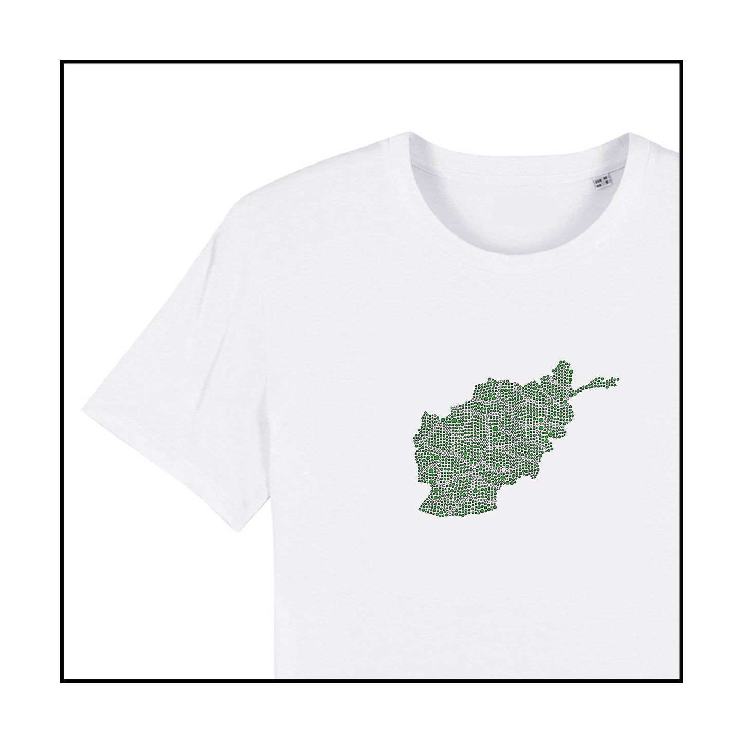 T-SHIRT AFGHANISTAN / VERT