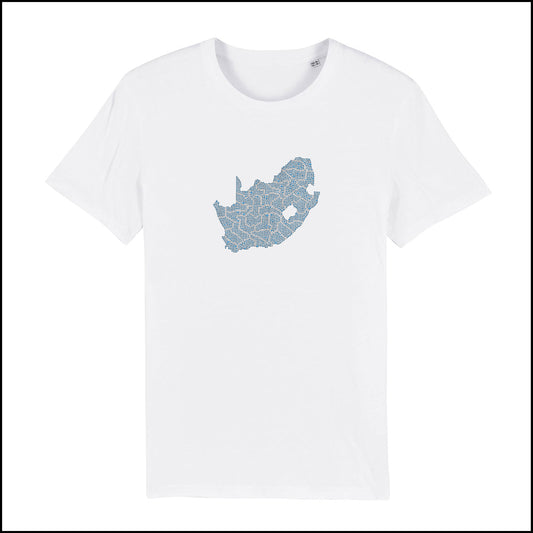 T-SHIRT AFRIQUE DU SUD BLEU CIEL / INSIDE