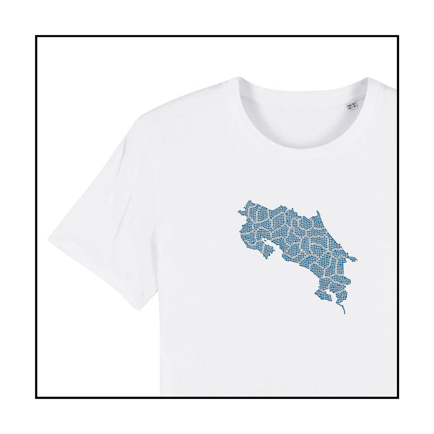 T-SHIRT COSTA RICA / BLEU CIEL