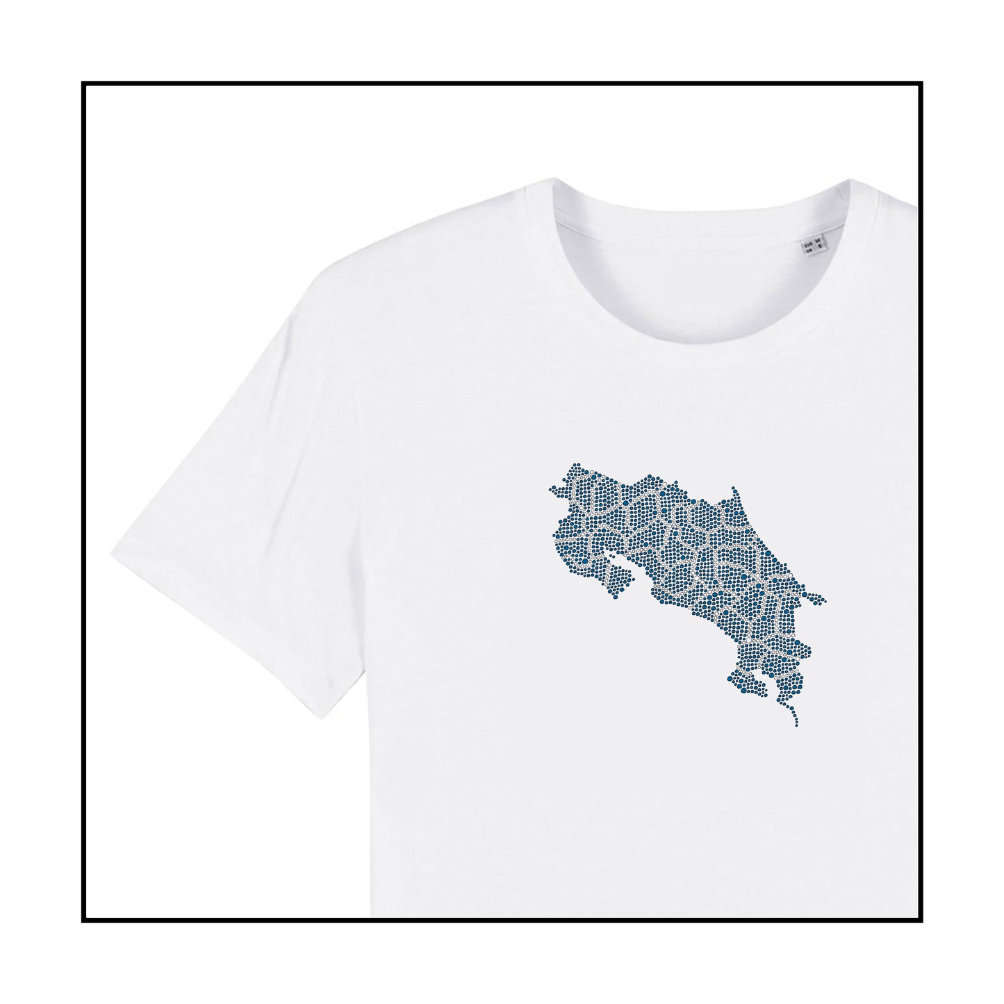 T-SHIRT COSTA RICA / BLEU FONCE