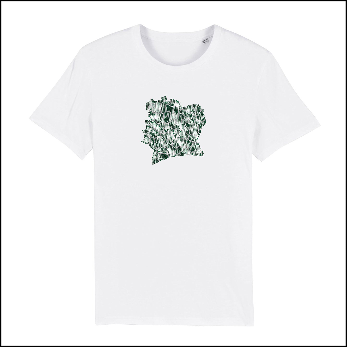 T-SHIRT COTE D'IVOIRE / VERT