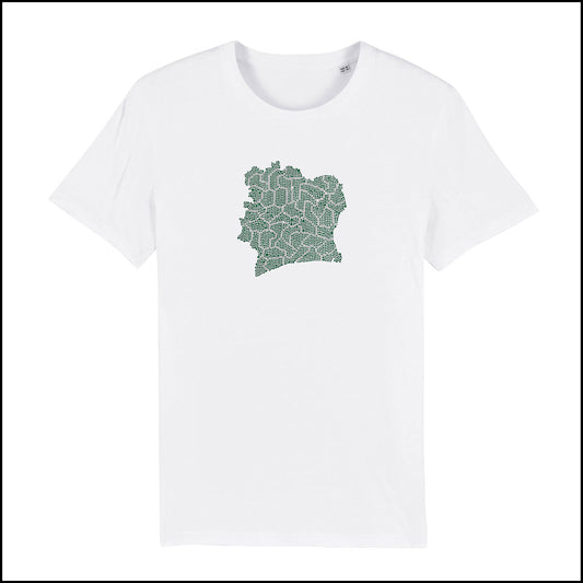 T-SHIRT COTE D'IVOIRE / VERT