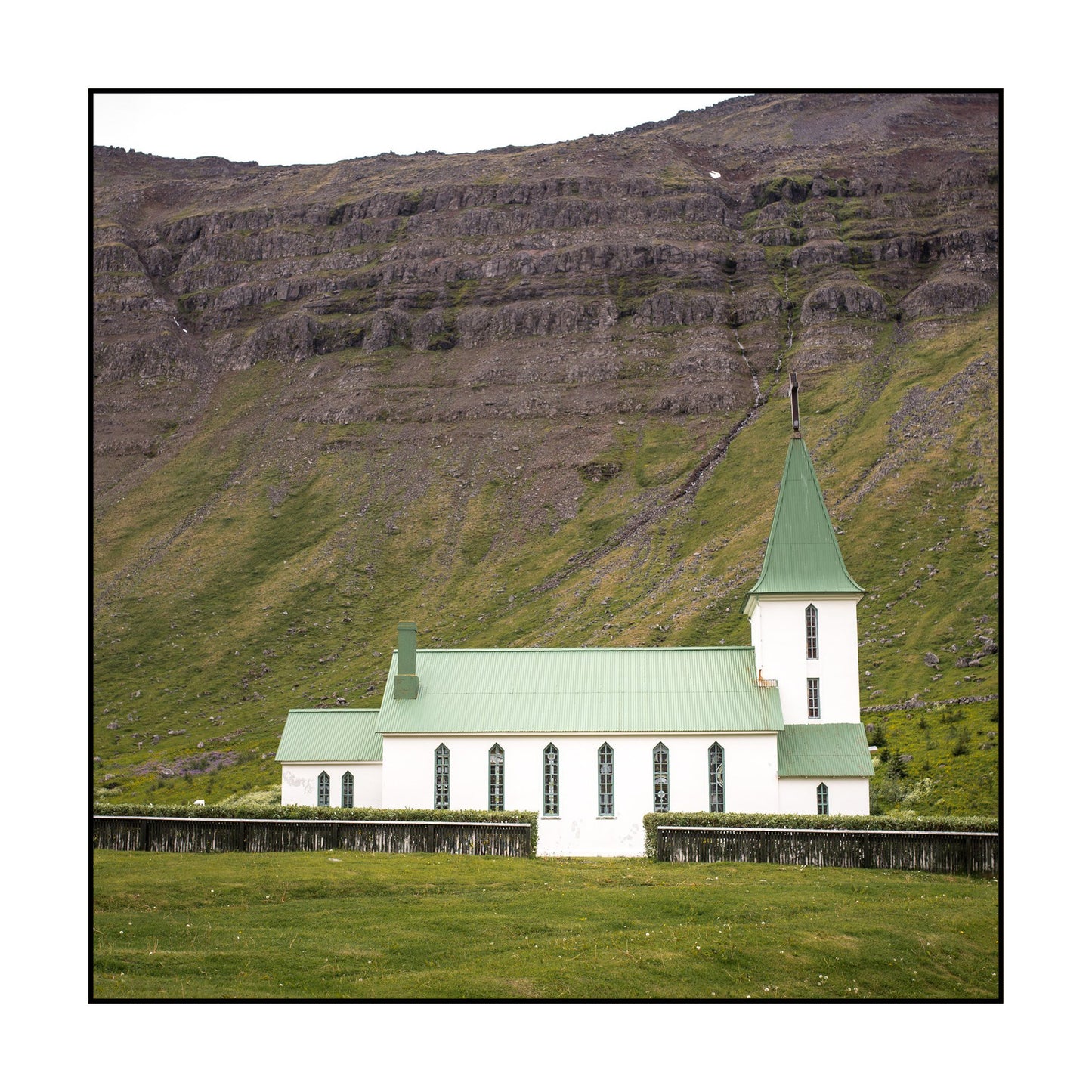 T-SHIRT ISLANDE / BLEU CIEL