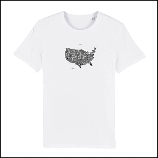 T-SHIRT ETATS-UNIS / OUTSIDE