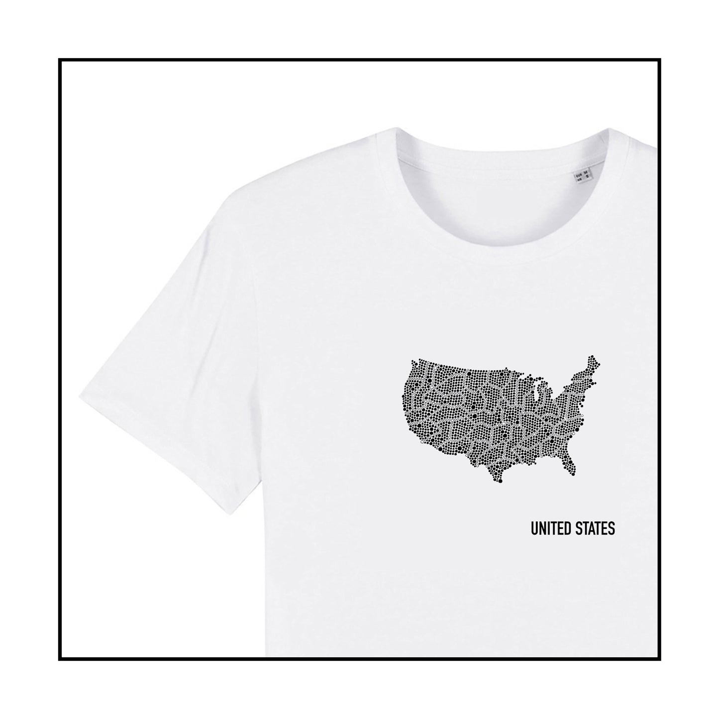 T-SHIRT ETATS-UNIS / NOM