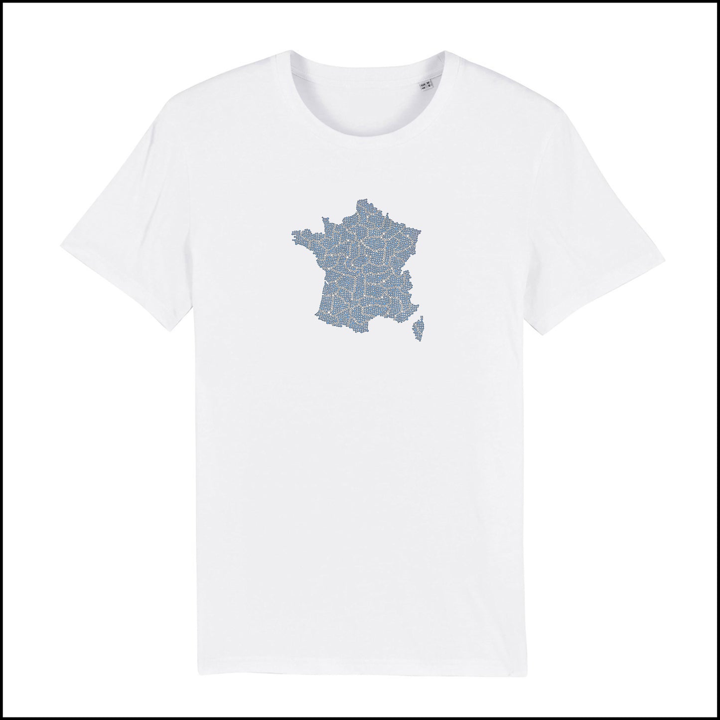 T-SHIRT FRANCE / BLEU CIEL