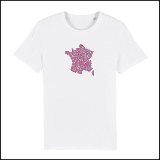 T-SHIRT FRANCE / ROSE