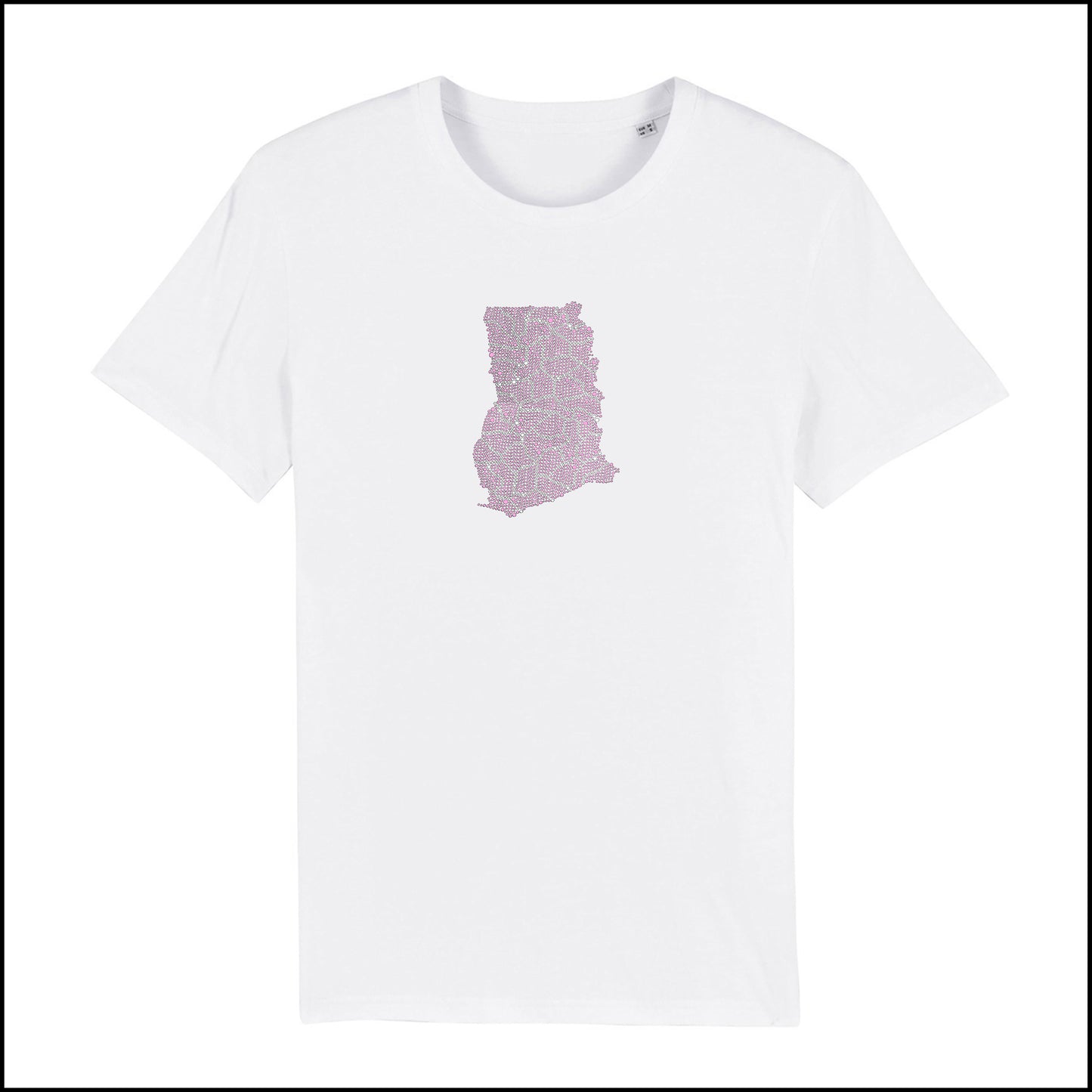 T-SHIRT GHANA / ROSE