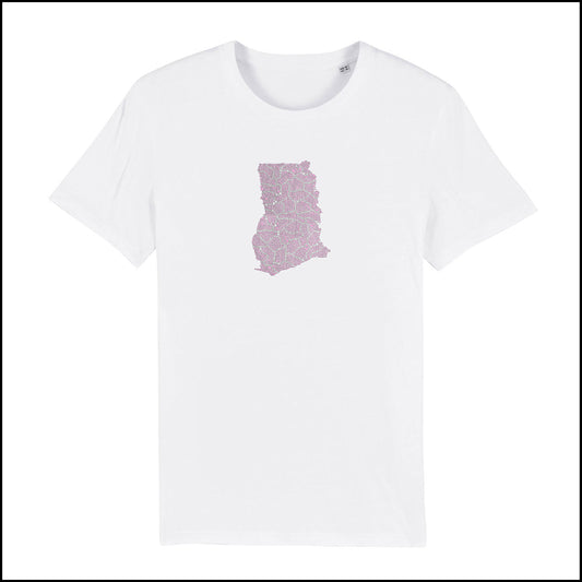 T-SHIRT GHANA / ROSE