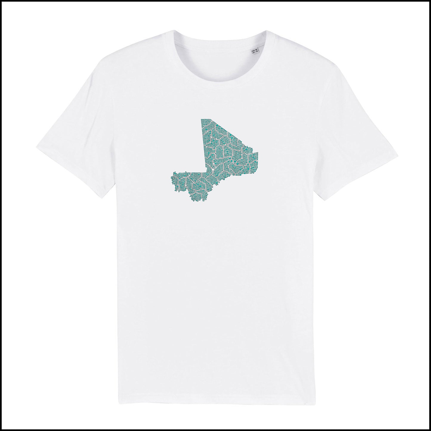 T-SHIRT MALI / VERT CELADON