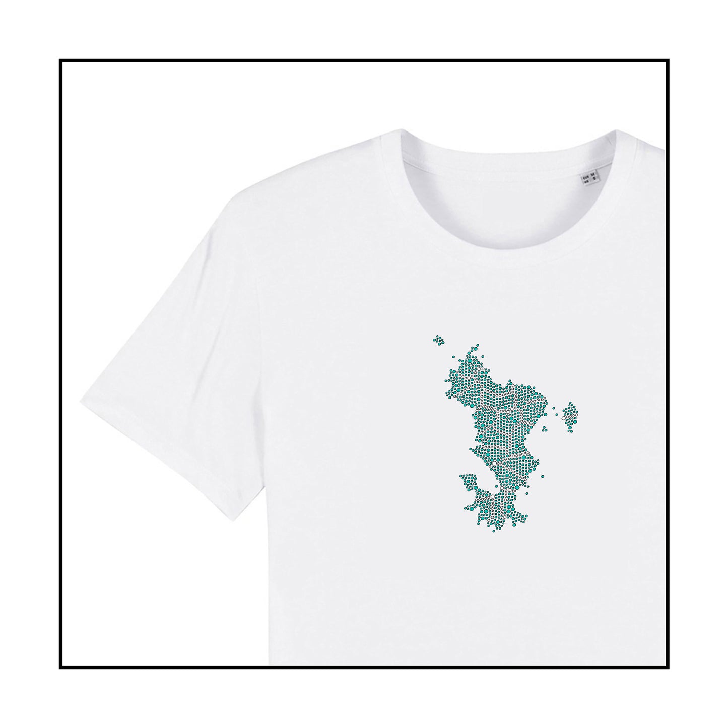 T-SHIRT MAYOTTE / VERT CELADON