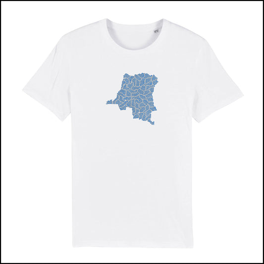 T-SHIRT CONGO RDC / BLEU