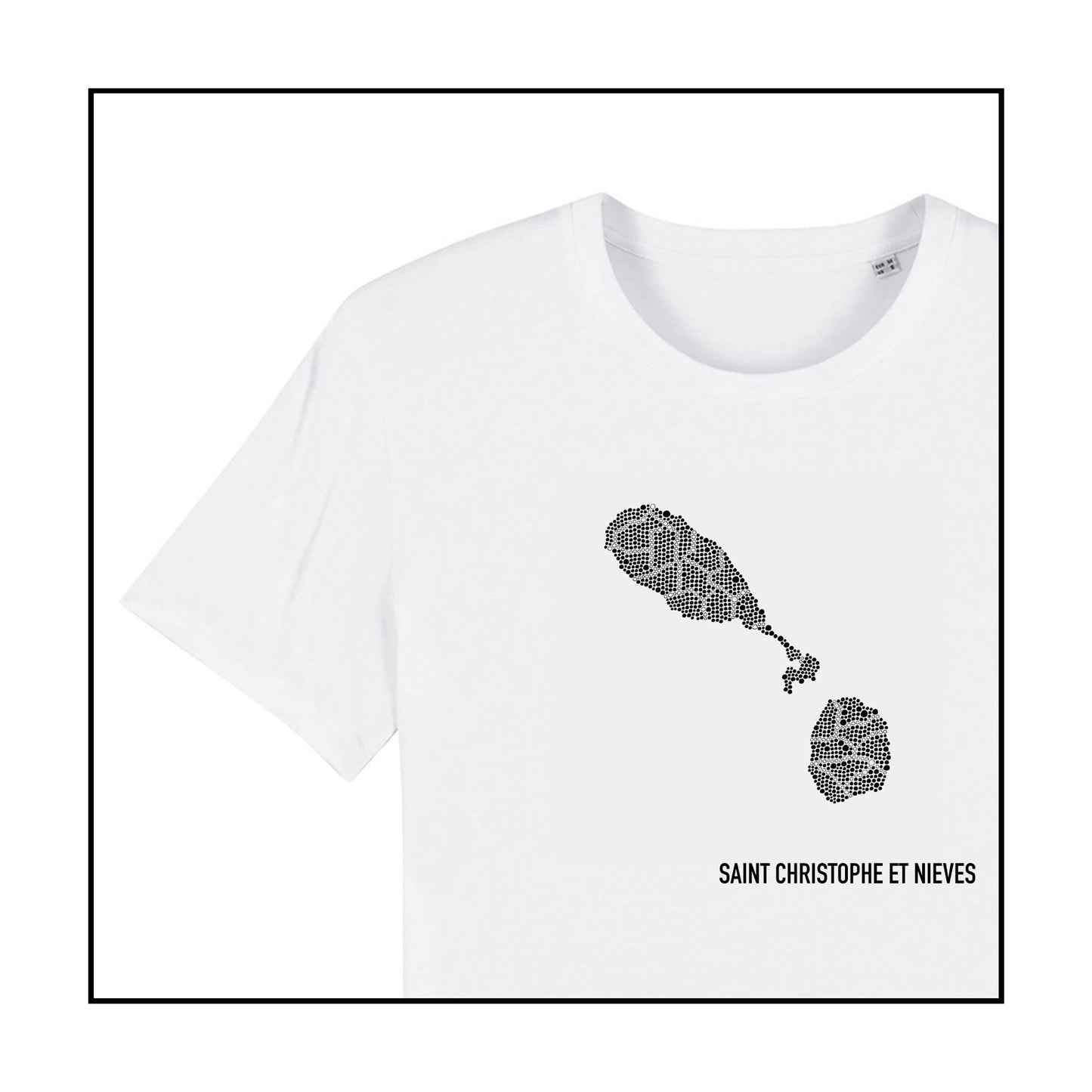 T-SHIRT SAINT CHRISTOPHE ET NIEVES / NOM